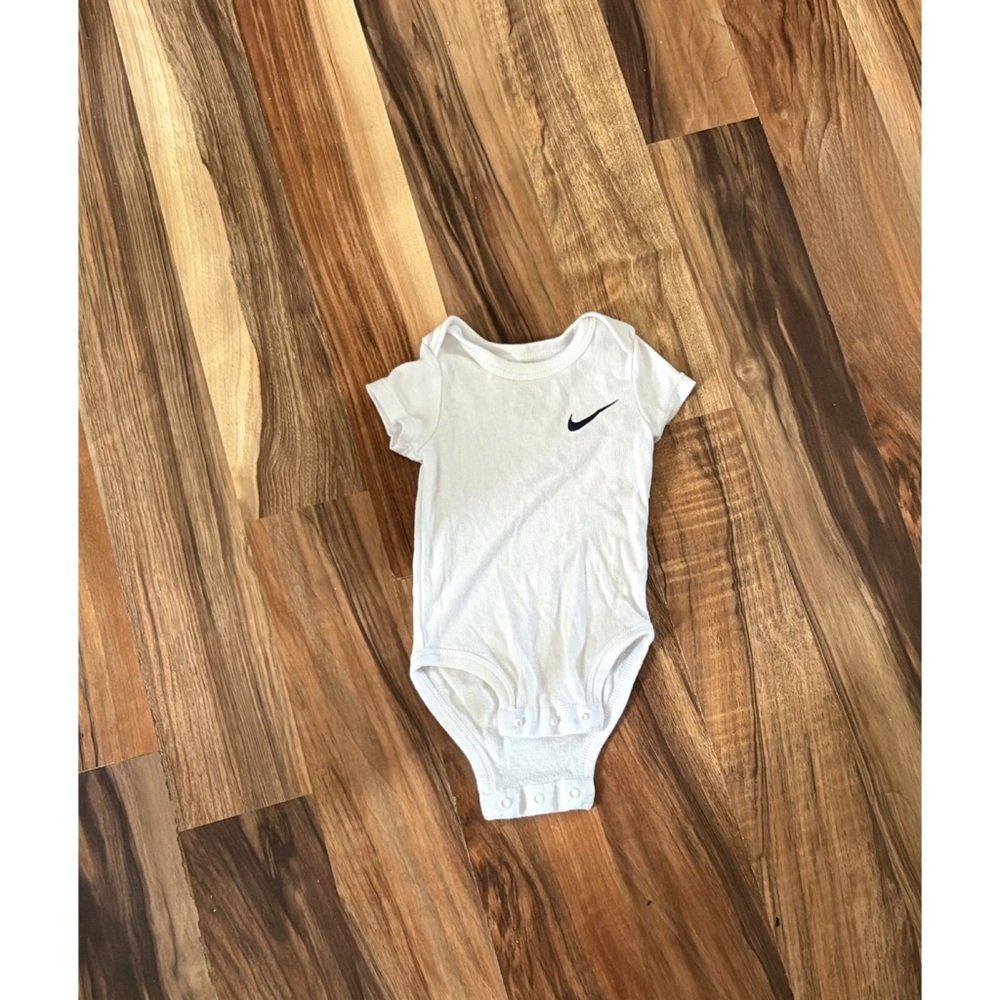 Nike White Classic Bodysuit One Piece